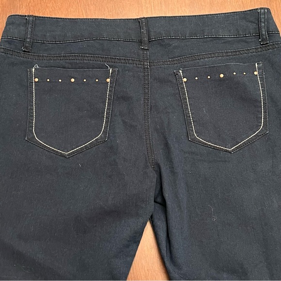 Bongo Dark Wash Stretchy Denim Jeans - Picture 6 of 9